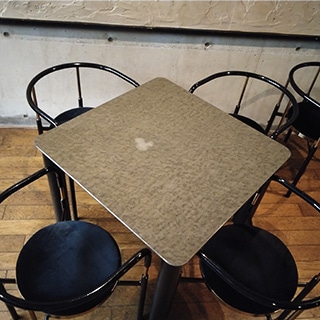 テーブル席の様子